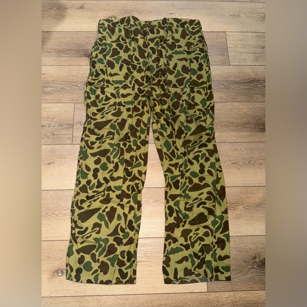 Vintage Caliber Sportmans Apparel‎ XL Duck Camouflage Hunting Pants
